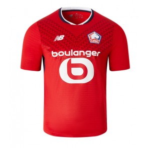 Lille OSC Replica Home Stadium Shirt 2024-25 Short Sleeve